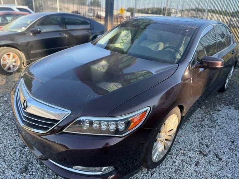 TITLE & BOS - 2014 ACURA  RLX