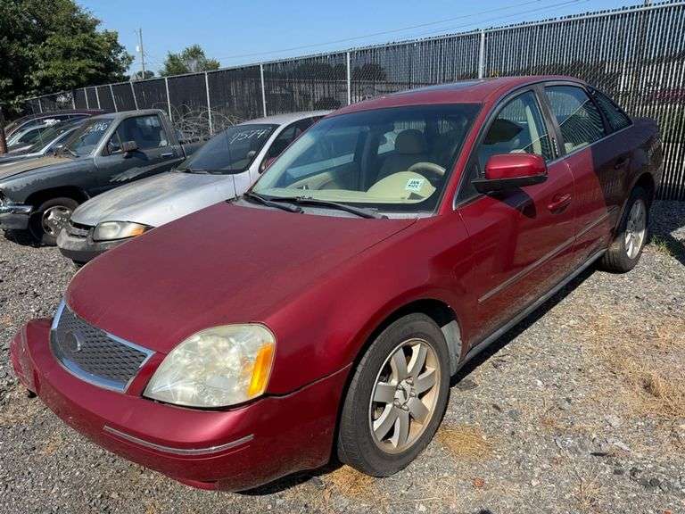 TITLE & BOS - 2005 FORD  FIVE HUNDRED