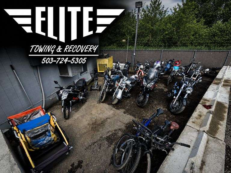 Elite Towing & Recovery - Portland - Motorcycles Sale - Online Auction 