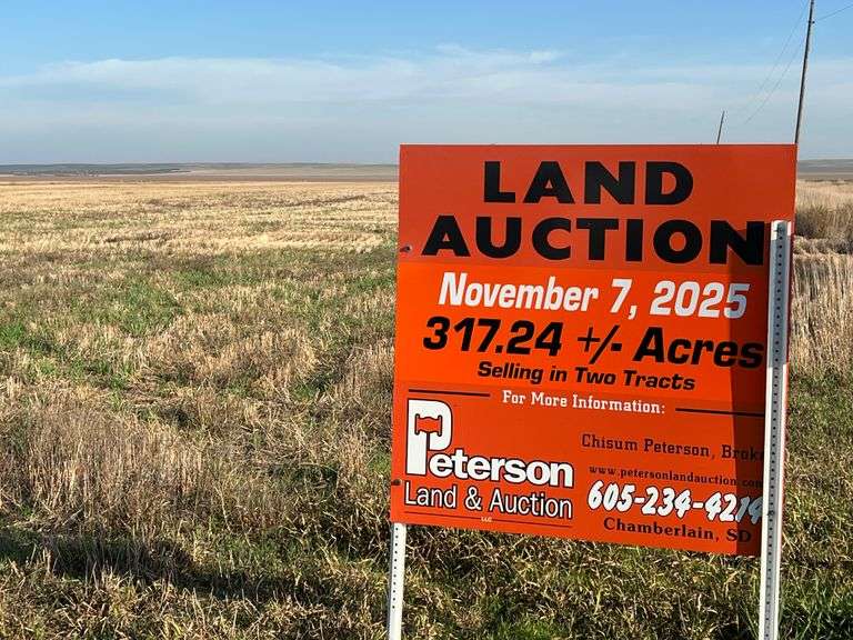 Lyman County, SD Land Auction