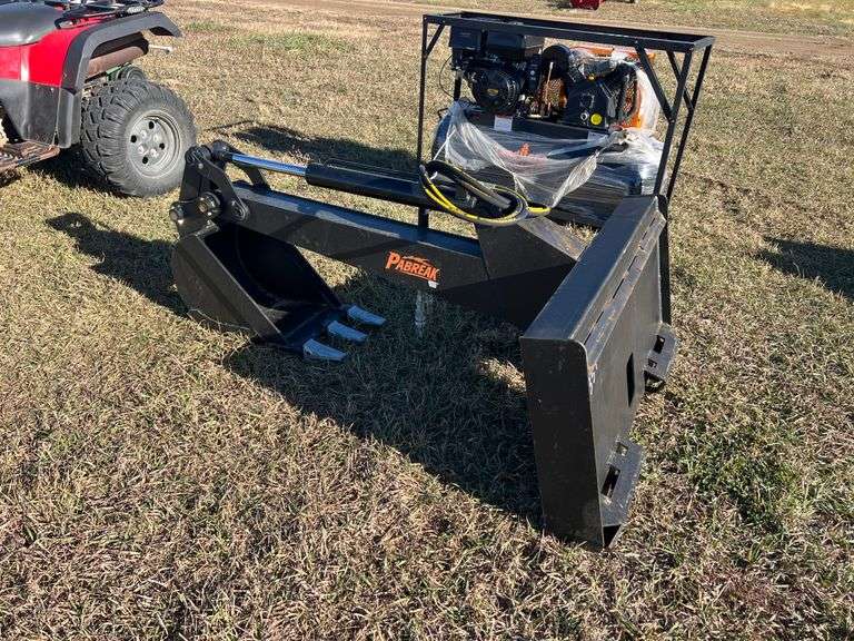 NEW Pabreak Skid Steer Backhoe