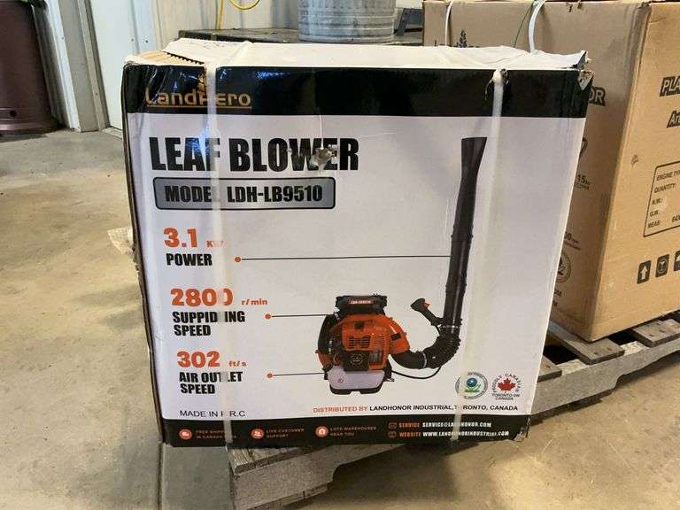 NEW LandHero Gas-Powered Leaf Blower