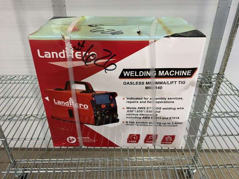 NEW LandHero Gasless Mig Welder