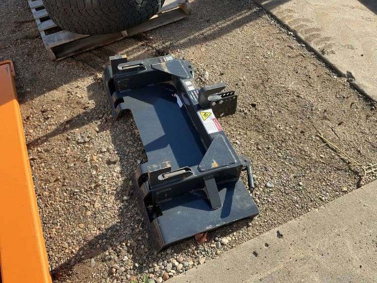 NEW Wolverine Skid Steer Cat-1 3pt Adaptor Plate