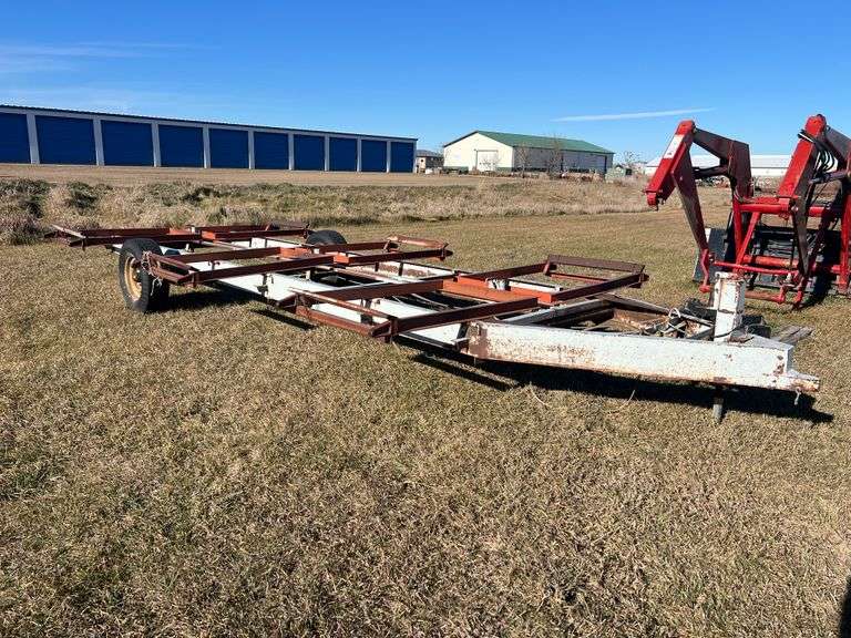 Shop-Built 6-Round Bale Trailer