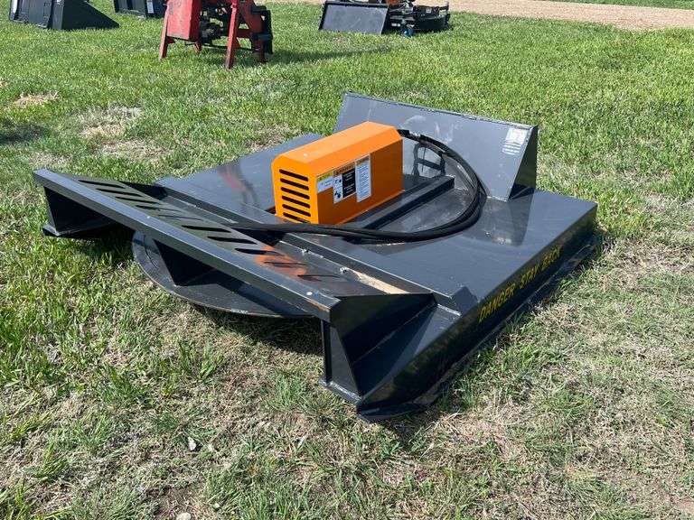 (NEW) Wolverine 72” Skid Steer Brush Mower