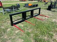 (NEW) 112” Skid Steer Double Bale Stabber
