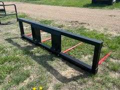 (NEW) 112” Skid Steer Double Bale Stabber