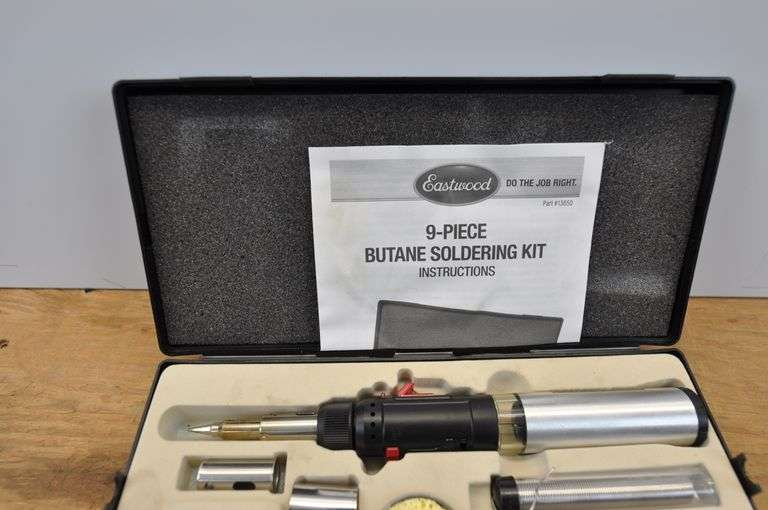 9pc Butane Soldering Kit