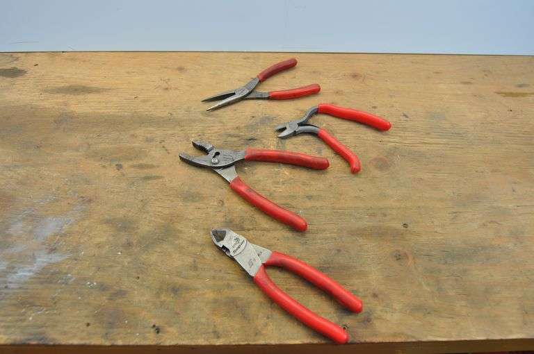 Snap-on Pliers, Needle-nose, & 2 wire cutters