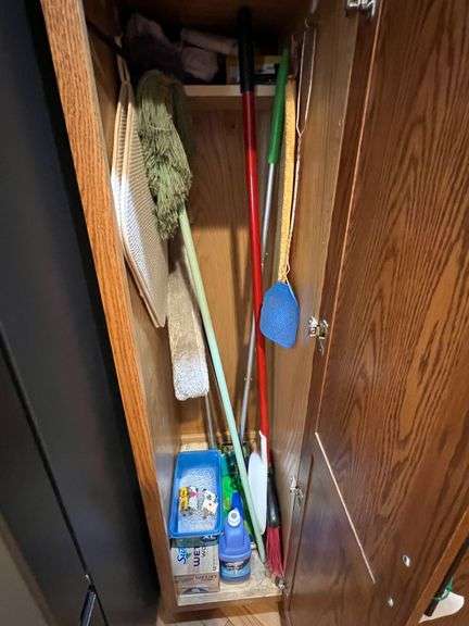 Contents of Kitchen Cabinet - Cleaning Supplies