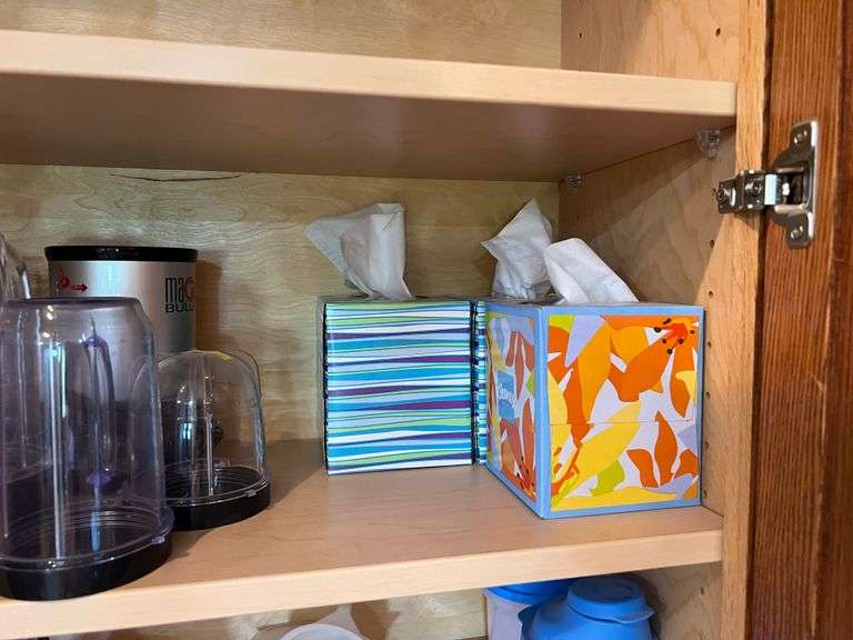 Contents of 1 Upper Kitchen Cabinet