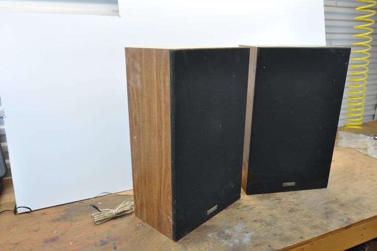 (2) 14" x 24" Fisher Speakers