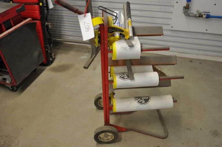 Masking Film Cart