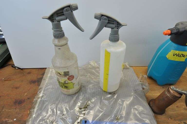 Misc Spray Bottles, Oil cans & Drawer Liner