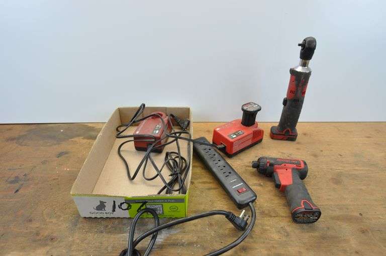 Snap-on 14.4V 1/4" Ratchet & 1/4" Screwdriver