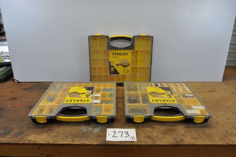 (3) Stanley Organizers