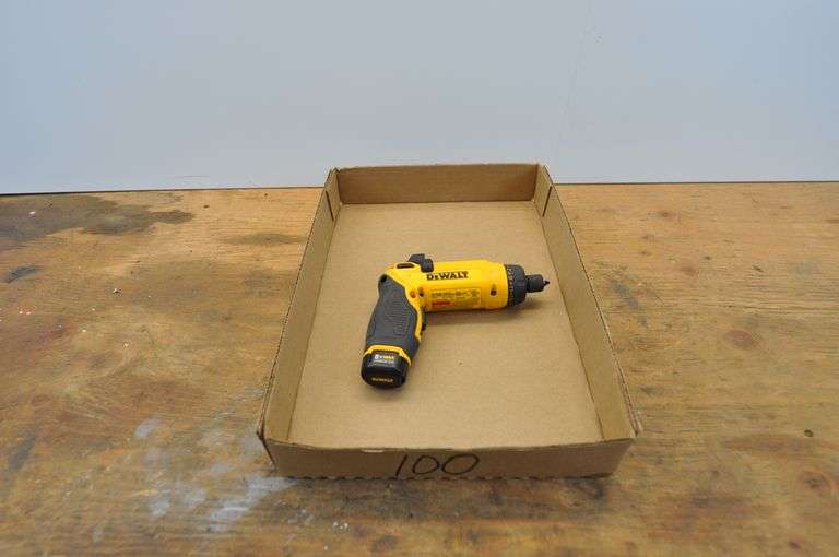 8V DeWalt Cordless Screwdriver