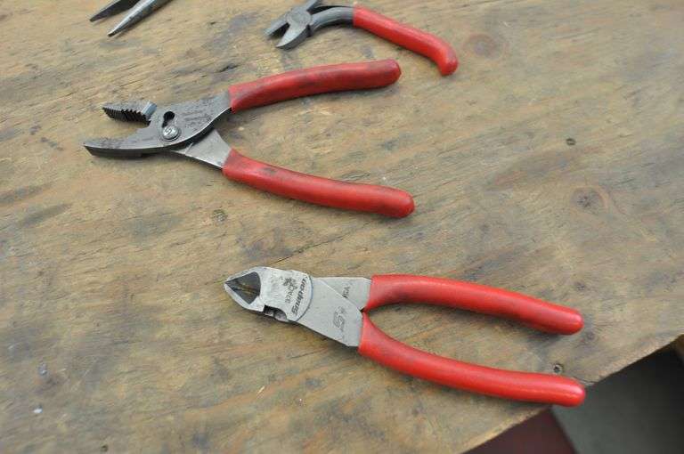 Snap-on Pliers, Needle-nose, & 2 wire cutters