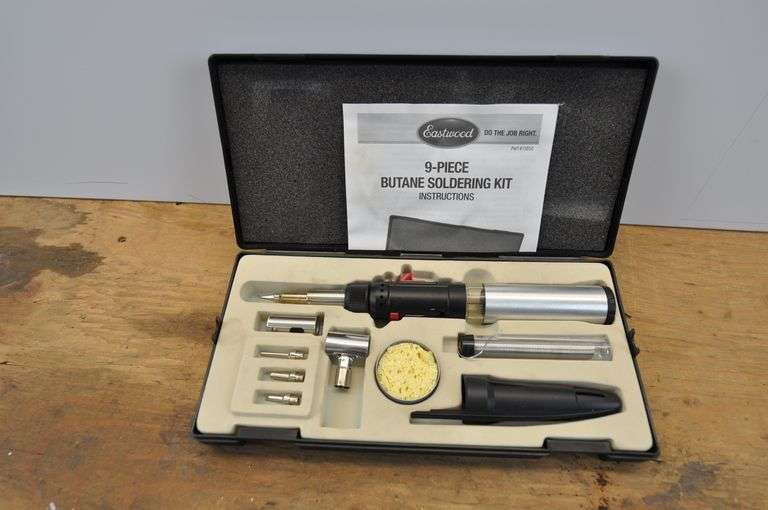 9pc Butane Soldering Kit