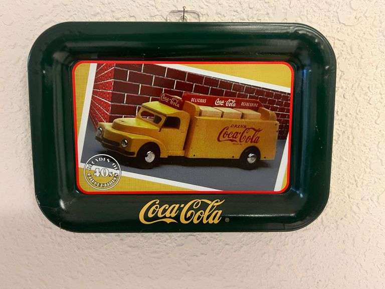 Coca-Cola Framed Pictures + 2 Small Tins