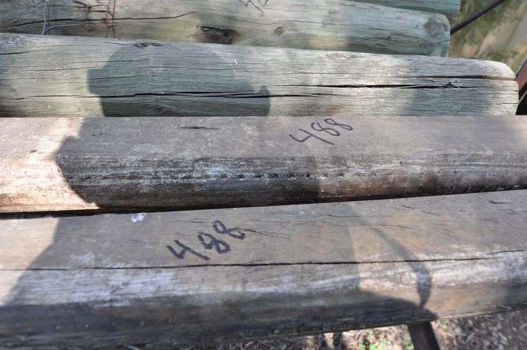 (7) Wood Posts & Landscape Timbers