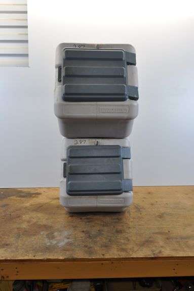 (2) Pet Food Containers