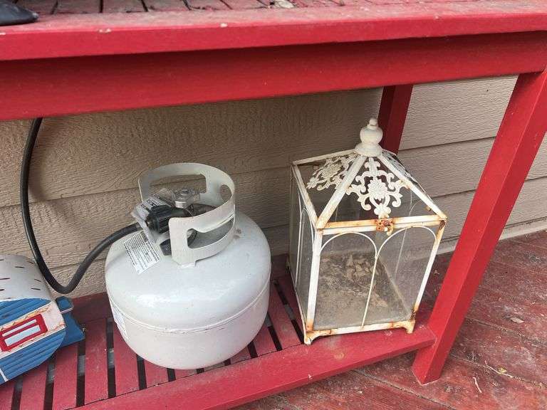 Weber Tabletop Grill, Tank & Table