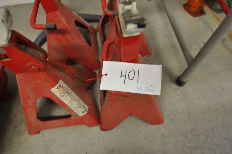 (4) 6-ton Jack Stands