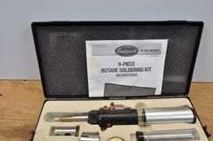 9pc Butane Soldering Kit