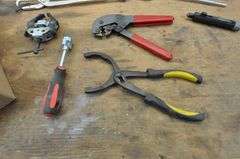 Brake Tools, Filter Wrench, U-joint Tools, Crimpers & more!