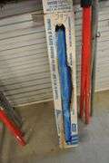 (2) Folding Padded Prep Stands + Part Roll Blue Sheeting