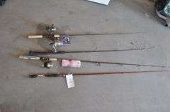 (4) Rods & Reels - Peterson Land & Auction LLC