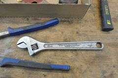 Grease gun, Long-handle Pliers, Adjustable wrenches & more