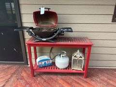 Weber Tabletop Grill, Tank & Table
