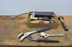 Grease gun, Long-handle Pliers, Adjustable wrenches & more