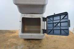 (2) Pet Food Containers