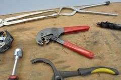 Brake Tools, Filter Wrench, U-joint Tools, Crimpers & more!