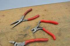 Snap-on Pliers, Needle-nose, & 2 wire cutters