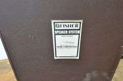 (2) 14" x 24" Fisher Speakers