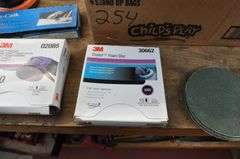 Pneumatic Sander & Discs, Strip caulk, Misc Automotive 12v items.