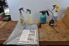 Misc Spray Bottles, Oil cans & Drawer Liner