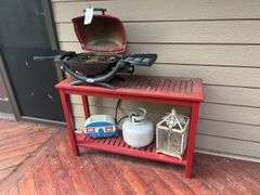 Weber Tabletop Grill, Tank & Table