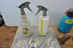 Misc Spray Bottles, Oil cans & Drawer Liner