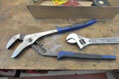 Grease gun, Long-handle Pliers, Adjustable wrenches & more