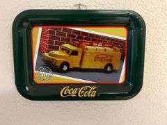 Coca-Cola Framed Pictures + 2 Small Tins