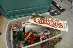 LARGE Lot of Assorted Christmas Items