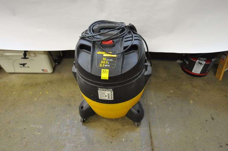16 gal Shop Vac Wet/Dry Vac + Accessories