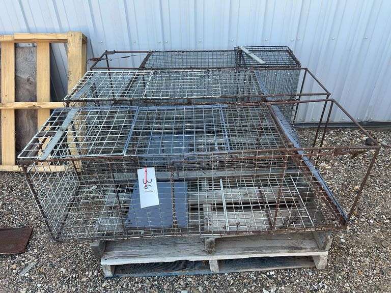 (3) Animal Box Traps