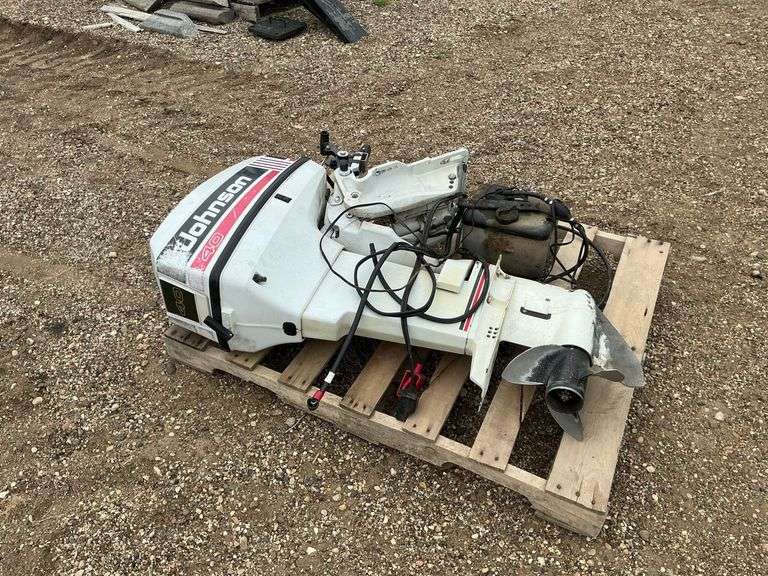 1992 40hp Long-shaft Johnson Tiller Boat Motor